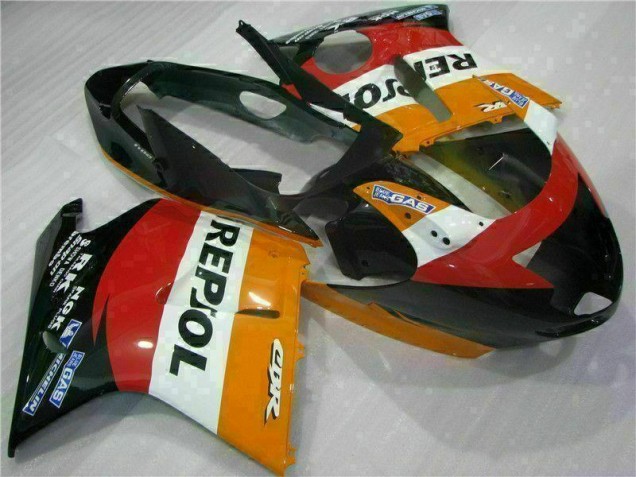 1996-2007 Orange Repsol Honda CBR1100XX Motorbike Fairing UK 1996-2007 Orange Repsol Honda CBR1100XX Motorbike Fairing UK