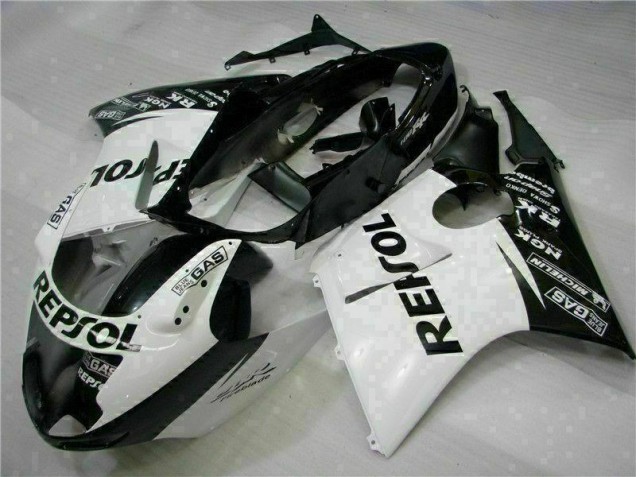 1996-2007 White Black Repsol Honda CBR1100XX Replacement Motorcycle Fairings UK 1996-2007 White Black Repsol Honda CBR1100XX Replacement Motorcycle Fairings UK