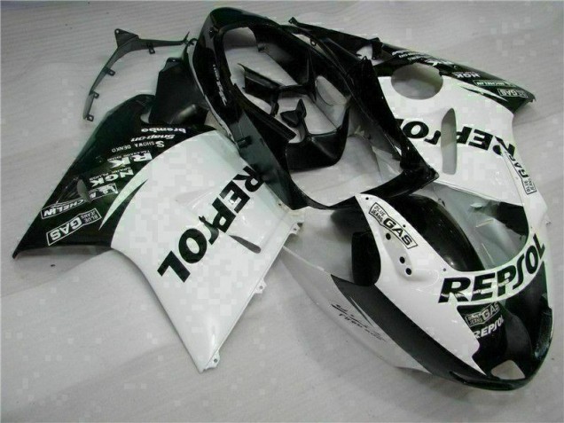 1996-2007 White Black Repsol Honda CBR1100XX Replacement Motorcycle Fairings UK 1996-2007 White Black Repsol Honda CBR1100XX Replacement Motorcycle Fairings UK