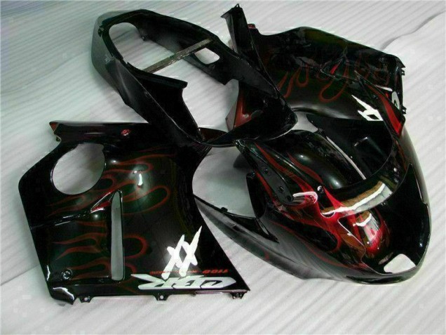 1996-2007 Red Flame Honda CBR1100XX Motorcycle Bodywork UK 1996-2007 Red Flame Honda CBR1100XX Motorcycle Bodywork UK