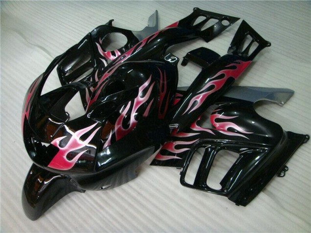 1995-1998 Black Red Flame Honda CBR600 F3 Bike Fairing Kit UK 1995-1998 Black Red Flame Honda CBR600 F3 Bike Fairing Kit UK
