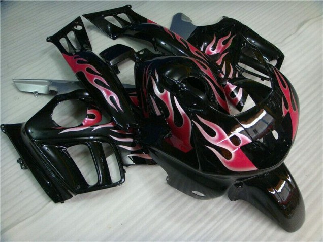 1995-1998 Black Red Flame Honda CBR600 F3 Bike Fairing Kit UK 1995-1998 Black Red Flame Honda CBR600 F3 Bike Fairing Kit UK