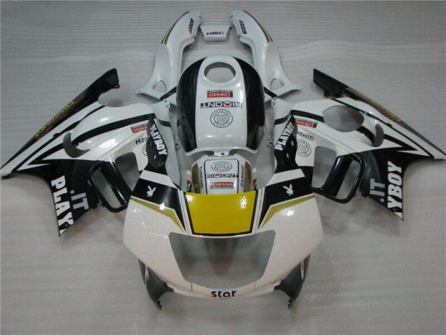 1995-1998 White Black Playboy Honda CBR600 F3 Motorcycle Fairing UK 1995-1998 White Black Playboy Honda CBR600 F3 Motorcycle Fairing UK