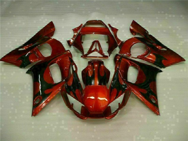 1998-2002 Brown Yamaha YZF R6 Bike Fairing Kit UK 1998-2002 Brown Yamaha YZF R6 Bike Fairing Kit UK