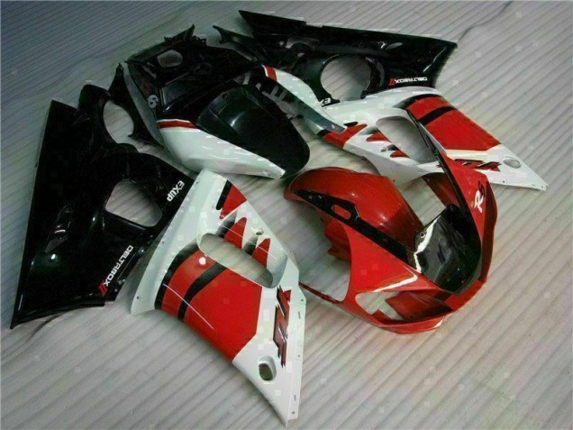 1998-2002 Red Black Yamaha YZF R6 Motorcycle Bodywork UK 1998-2002 Red Black Yamaha YZF R6 Motorcycle Bodywork UK