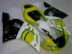1998-2002 Yellow White Yamaha YZF R6 Motorcycle Fairings Kits UK 1998-2002 Yellow White Yamaha YZF R6 Motorcycle Fairings Kits UK