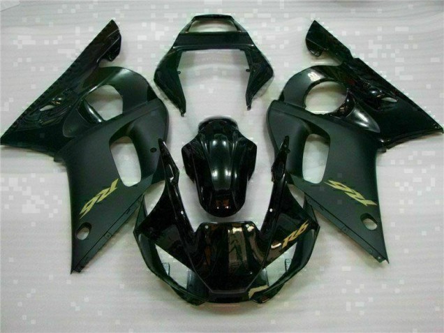 1998-2002 Black Yamaha YZF R6 Motorcycle Replacement Fairings UK 1998-2002 Black Yamaha YZF R6 Motorcycle Replacement Fairings UK