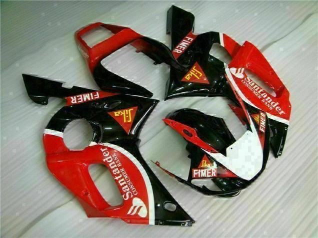 1998-2002 Red Black Yamaha YZF R6 Motorcyle Fairings UK 1998-2002 Red Black Yamaha YZF R6 Motorcyle Fairings UK