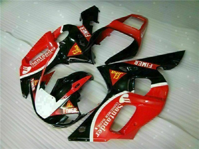 1998-2002 Red Black Yamaha YZF R6 Motorcyle Fairings UK 1998-2002 Red Black Yamaha YZF R6 Motorcyle Fairings UK