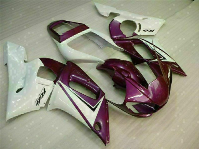 1998-2002 Purple White Yamaha YZF R6 Replacement Fairings UK 1998-2002 Purple White Yamaha YZF R6 Replacement Fairings UK