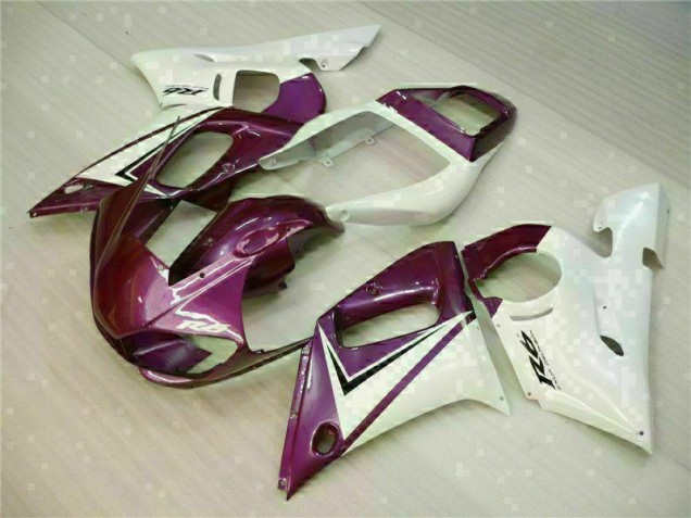 1998-2002 Purple White Yamaha YZF R6 Replacement Fairings UK 1998-2002 Purple White Yamaha YZF R6 Replacement Fairings UK