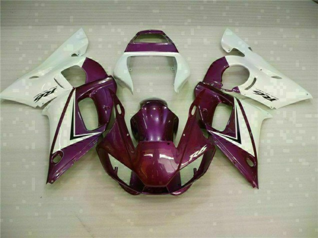 1998-2002 Purple White Yamaha YZF R6 Replacement Fairings UK 1998-2002 Purple White Yamaha YZF R6 Replacement Fairings UK