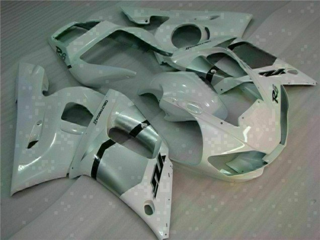 1998-2002 White Yamaha YZF R6 Motorbike Fairing UK 1998-2002 White Yamaha YZF R6 Motorbike Fairing UK