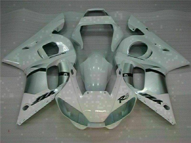 1998-2002 White Yamaha YZF R6 Motorbike Fairing UK 1998-2002 White Yamaha YZF R6 Motorbike Fairing UK