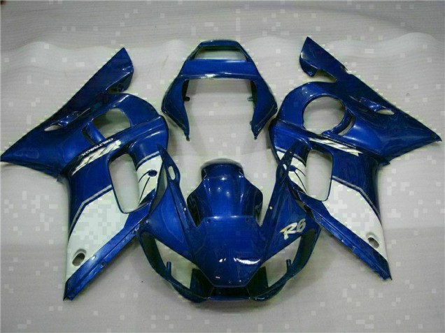 1998-2002 Blue Yamaha YZF R6 Motor Bike Fairings UK 1998-2002 Blue Yamaha YZF R6 Motor Bike Fairings UK