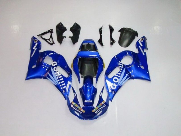 1998-2002 Blue White Go Motul Yamaha YZF R6 Motorcycle Bodywork UK 1998-2002 Blue White Go Motul Yamaha YZF R6 Motorcycle Bodywork UK