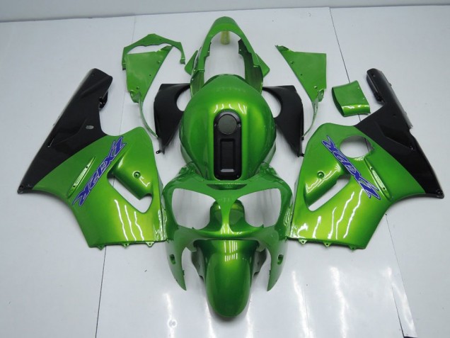 2000-2001 Green and Black Kawasaki ZX12R Motorcycle Fairing Kits UK 2000-2001 Green and Black Kawasaki ZX12R Motorcycle Fairing Kits UK