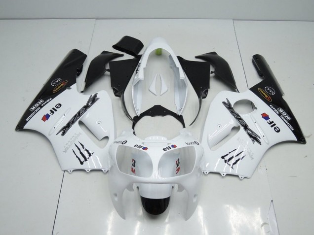 2000-2001 White Monster Kawasaki ZX12R Bike Fairing UK 2000-2001 White Monster Kawasaki ZX12R Bike Fairing UK