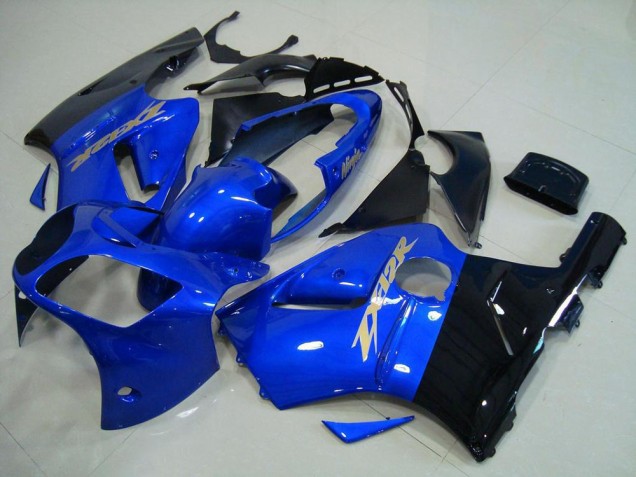 2000-2001 Blue Black Kawasaki ZX12R Bike Fairing Kit UK 2000-2001 Blue Black Kawasaki ZX12R Bike Fairing Kit UK