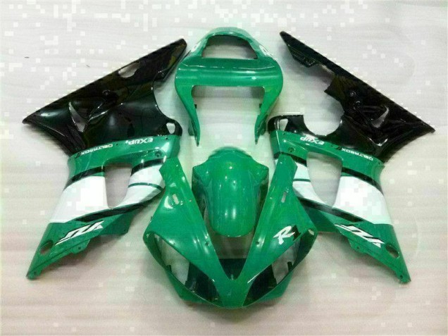2000-2001 Green Yamaha YZF R1 Motorcylce Fairings UK 2000-2001 Green Yamaha YZF R1 Motorcylce Fairings UK
