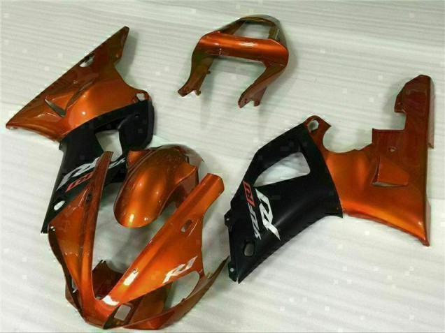 2000-2001 Orange Yamaha YZF R1 Motorbike Fairings UK 2000-2001 Orange Yamaha YZF R1 Motorbike Fairings UK