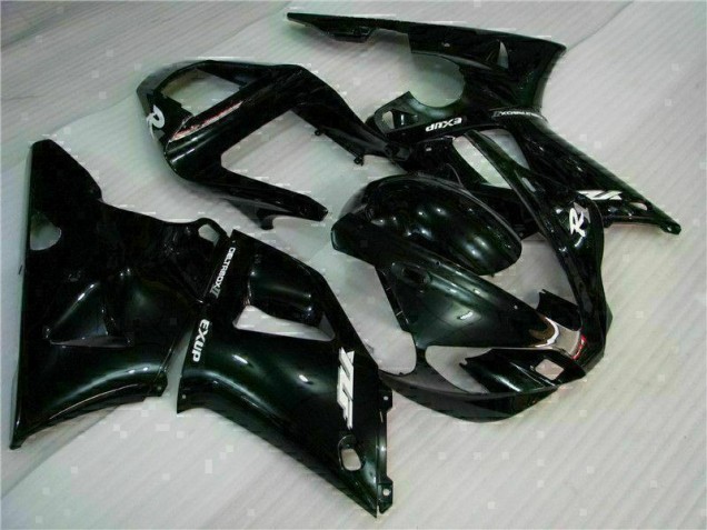 2000-2001 Black Yamaha YZF R1 Motorcycle Fairing Kit UK 2000-2001 Black Yamaha YZF R1 Motorcycle Fairing Kit UK