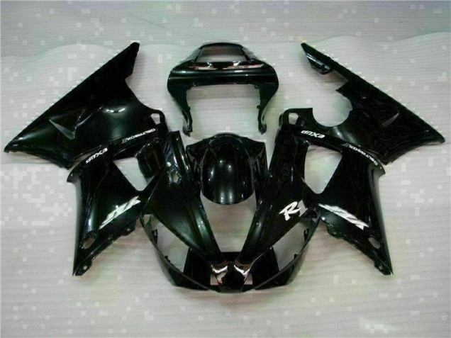 2000-2001 Black Yamaha YZF R1 Motorcycle Fairing Kit UK 2000-2001 Black Yamaha YZF R1 Motorcycle Fairing Kit UK