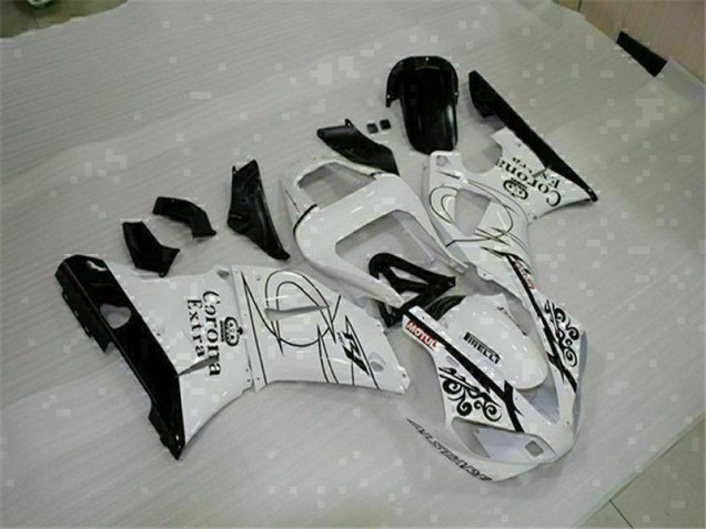 2000-2001 White Yamaha YZF R1 Motorbike Fairing UK 2000-2001 White Yamaha YZF R1 Motorbike Fairing UK