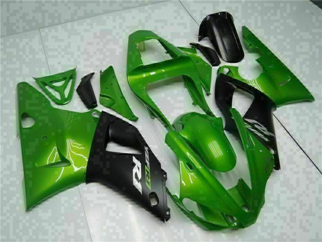 2000-2001 Green Yamaha YZF R1 Motorcyle Fairings UK 2000-2001 Green Yamaha YZF R1 Motorcyle Fairings UK
