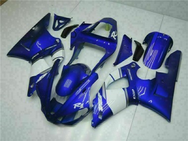 2000-2001 Blue Yamaha YZF R1 Motorcycle Fairings Kit UK