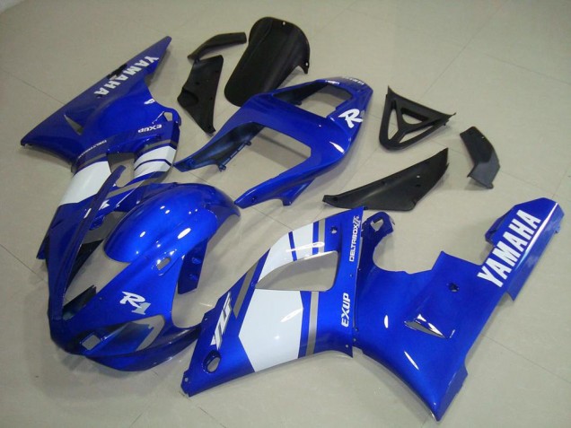 2000-2001 Blue White Yamaha YZF R1 Motorcycle Fairings & Bodywork UK 2000-2001 Blue White Yamaha YZF R1 Motorcycle Fairings & Bodywork UK