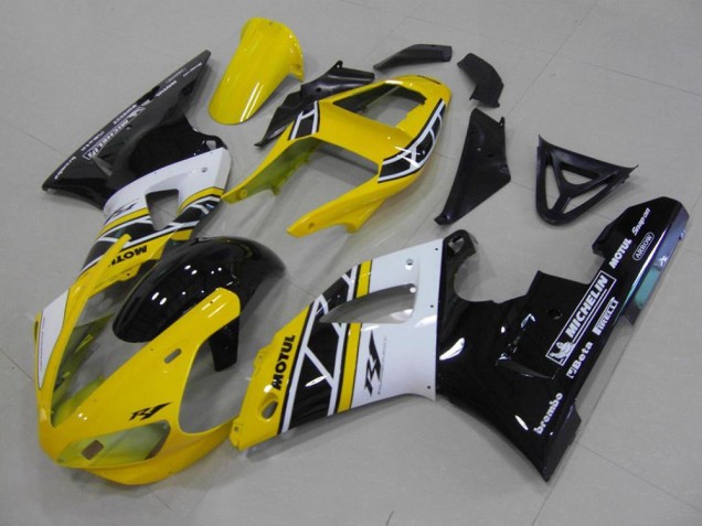 2000-2001 Yellow Aniversary Yamaha YZF R1 Motorcycle Fairings UK 2000-2001 Yellow Aniversary Yamaha YZF R1 Motorcycle Fairings UK