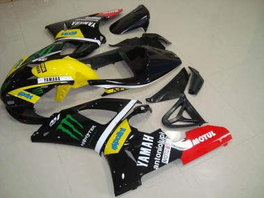 2000-2001 Yellow Monster Yamaha YZF R1 Motorbike Fairings UK