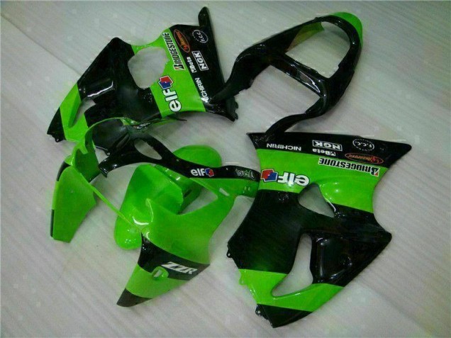 2000-2002 Green Kawasaki ZX6R Motorbike Fairing Kits UK 2000-2002 Green Kawasaki ZX6R Motorbike Fairing Kits UK