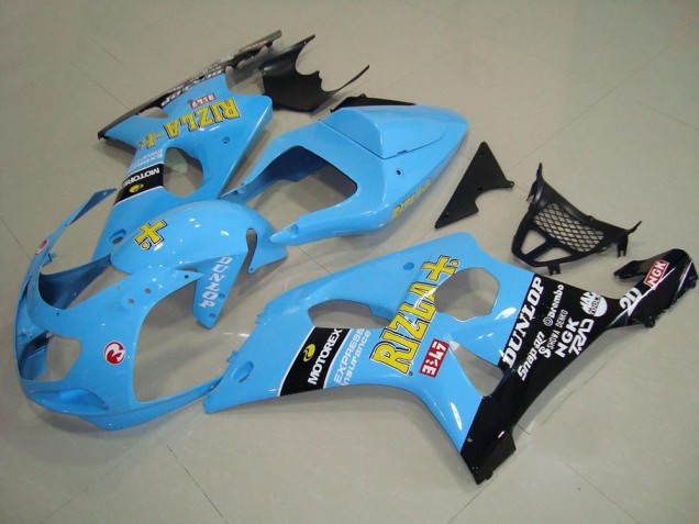 2000-2002 Light Blue Black Suzuki GSXR 1000 Motor Fairings UK 2000-2002 Light Blue Black Suzuki GSXR 1000 Motor Fairings UK
