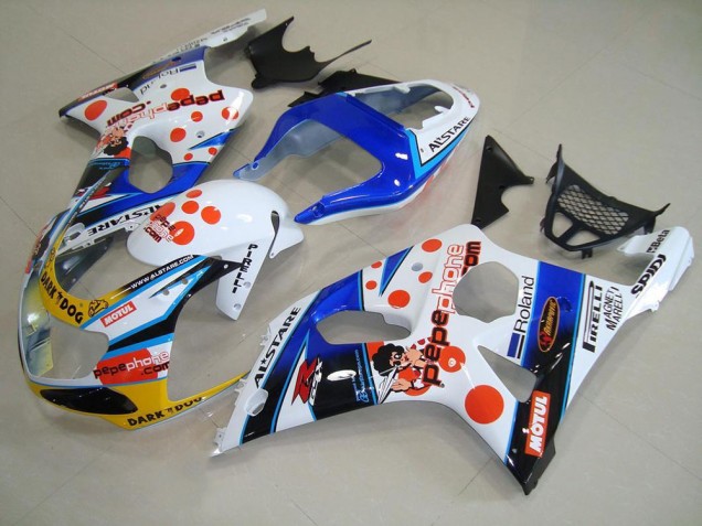 2000-2002 Pepe Phone Suzuki GSXR 1000 Motorcylce Fairings UK 2000-2002 Pepe Phone Suzuki GSXR 1000 Motorcylce Fairings UK