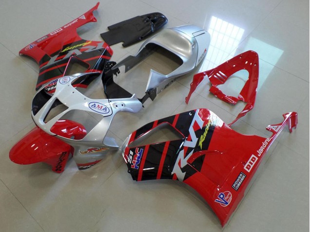 2000-2006 Red Silver Honda VTR1000 Motorbike Fairing UK 2000-2006 Red Silver Honda VTR1000 Motorbike Fairing UK
