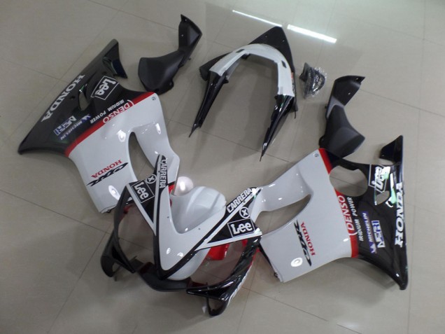 2001-2003 White Black Carrera Lee Honda CBR600 F4i Motorcycle Fairings Kits UK 2001-2003 White Black Carrera Lee Honda CBR600 F4i Motorcycle Fairings Kits UK
