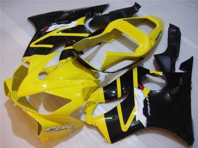 2001-2003 Yellow Black Honda CBR600 F4i Motorbike Fairing Kits UK 2001-2003 Yellow Black Honda CBR600 F4i Motorbike Fairing Kits UK