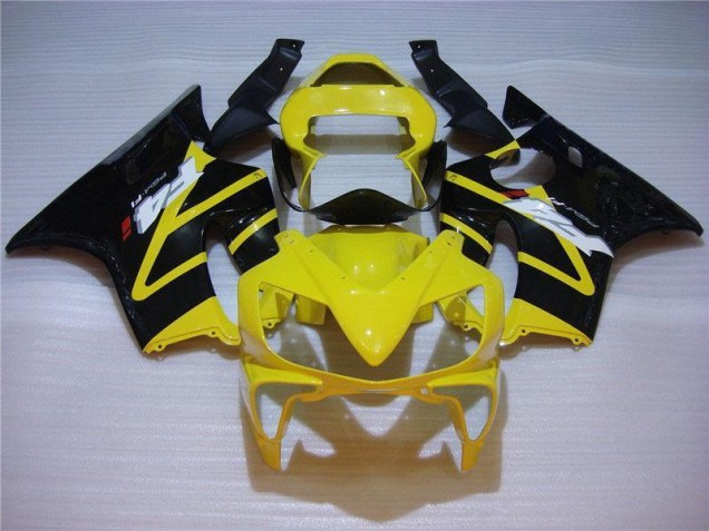 2001-2003 Yellow Black Honda CBR600 F4i Motorbike Fairing Kits UK 2001-2003 Yellow Black Honda CBR600 F4i Motorbike Fairing Kits UK