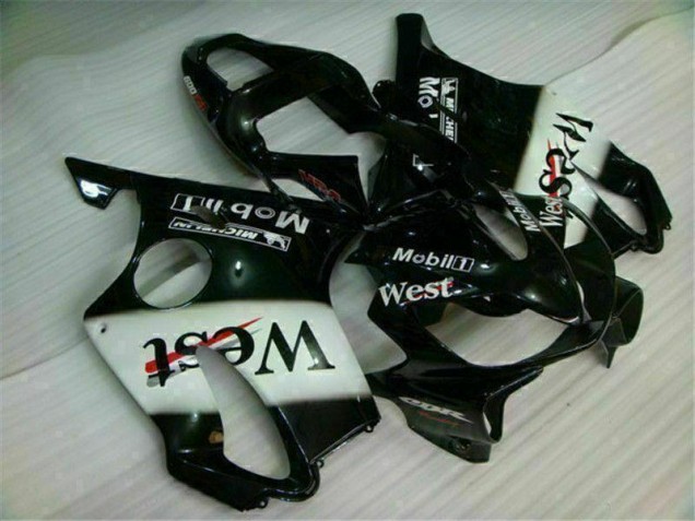 2001-2003 White Black West Honda CBR600 F4i Bike Fairings UK 2001-2003 White Black West Honda CBR600 F4i Bike Fairings UK