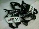 2001-2003 White Black West Honda CBR600 F4i Bike Fairings UK 2001-2003 White Black West Honda CBR600 F4i Bike Fairings UK