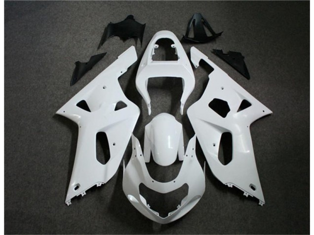 2001-2003 White Suzuki GSXR 600/750 Motorcycle Fairing UK 2001-2003 White Suzuki GSXR 600/750 Motorcycle Fairing UK