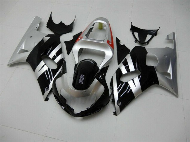 2001-2003 Black Silver Suzuki GSXR 600/750 Motorbike Fairing UK 2001-2003 Black Silver Suzuki GSXR 600/750 Motorbike Fairing UK