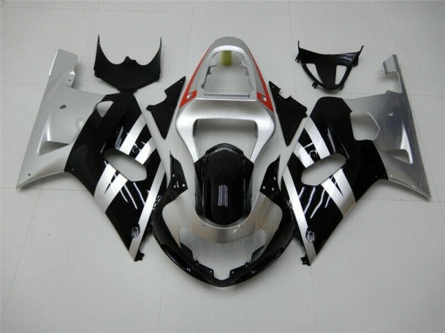 2001-2003 Black Silver Suzuki GSXR 600/750 Motorbike Fairing UK 2001-2003 Black Silver Suzuki GSXR 600/750 Motorbike Fairing UK
