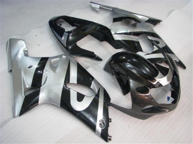 2001-2003 Silver Black Suzuki GSXR 600/750 Bike Fairings UK 2001-2003 Silver Black Suzuki GSXR 600/750 Bike Fairings UK
