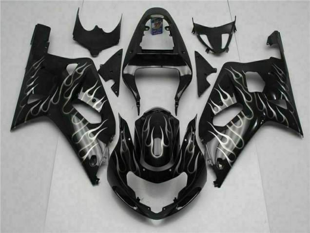2001-2003 Black Suzuki GSXR 600/750 Bike Fairing UK 2001-2003 Black Suzuki GSXR 600/750 Bike Fairing UK