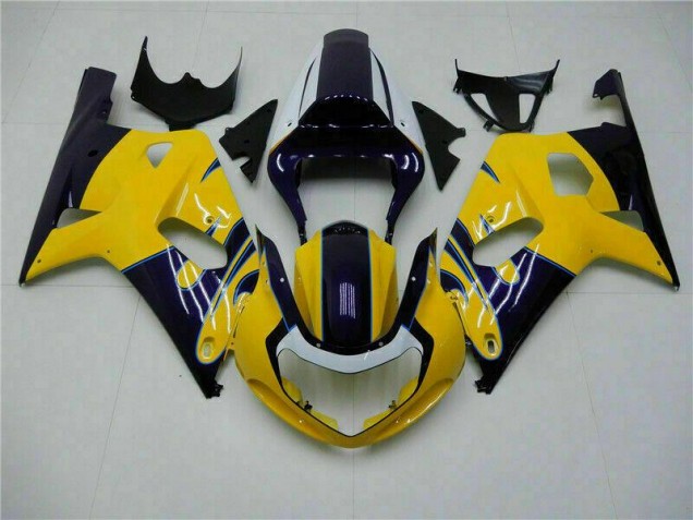 2001-2003 Yellow Suzuki GSXR 600/750 Bike Fairings UK 2001-2003 Yellow Suzuki GSXR 600/750 Bike Fairings UK