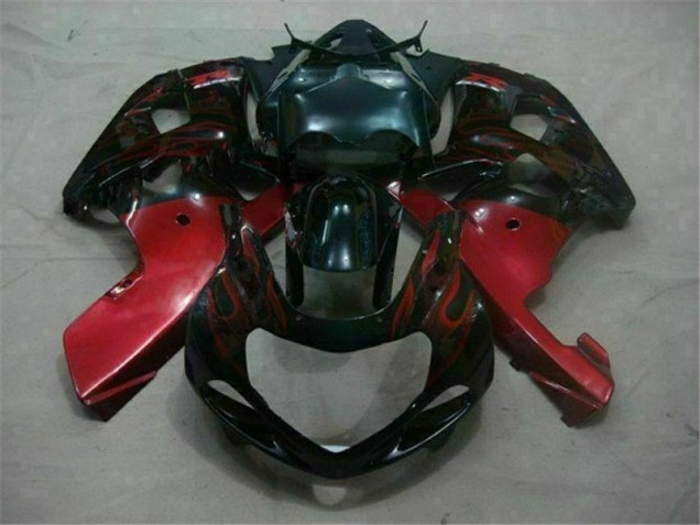 2001-2003 Black Red Suzuki GSXR 600/750 Motorbike Fairing UK 2001-2003 Black Red Suzuki GSXR 600/750 Motorbike Fairing UK