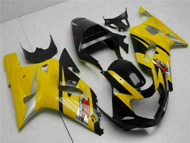 2001-2003 Yellow Suzuki GSXR 600/750 Replacement Motorcycle Fairings UK 2001-2003 Yellow Suzuki GSXR 600/750 Replacement Motorcycle Fairings UK